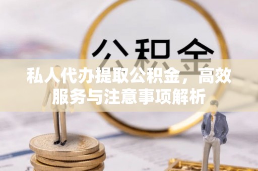 芬园私人代办提取公积金，高效服务与注意事项解析