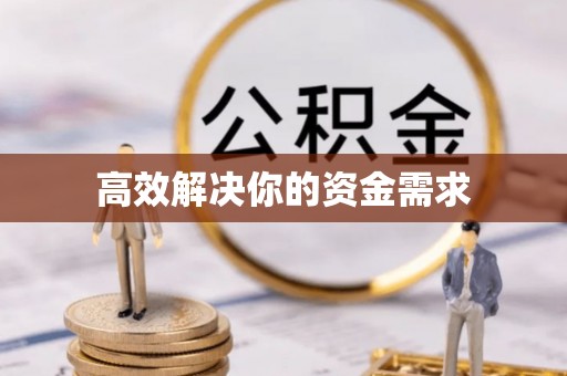 芬园高效解决你的资金需求
