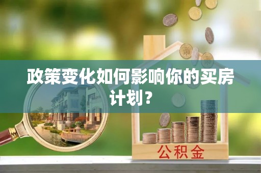 芬园政策变化如何影响你的买房计划？